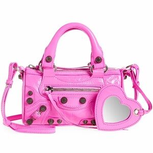 NEW🔥BALENCIAGA Nano Le Cagole Leather Bag🔥